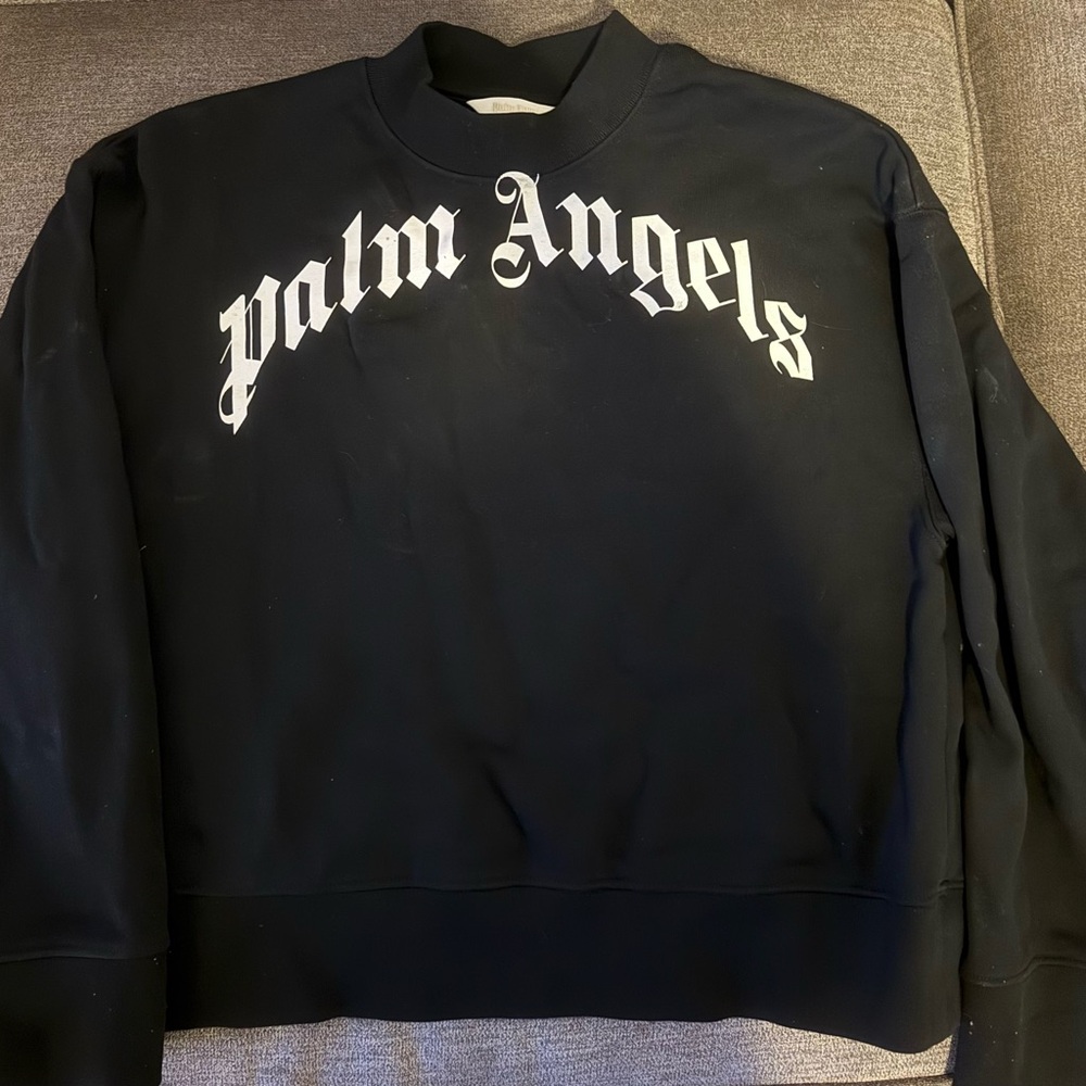 Palm Angels Black Kids Sweater